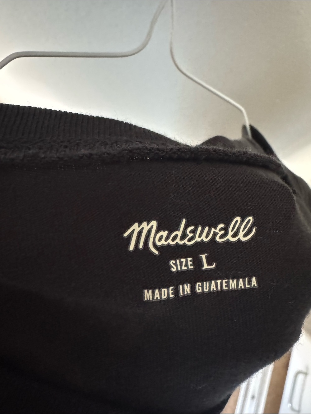 Madewell Black Long Sleeve Tee